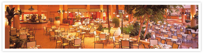The Cabanas Palm Terrace Restaurant