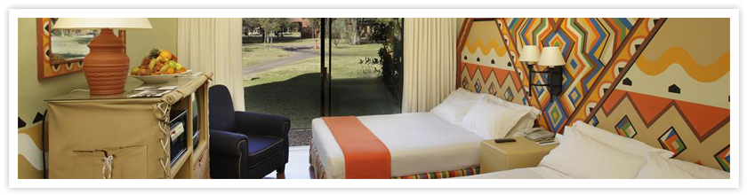 Zambezi Sun Standard Twin Room